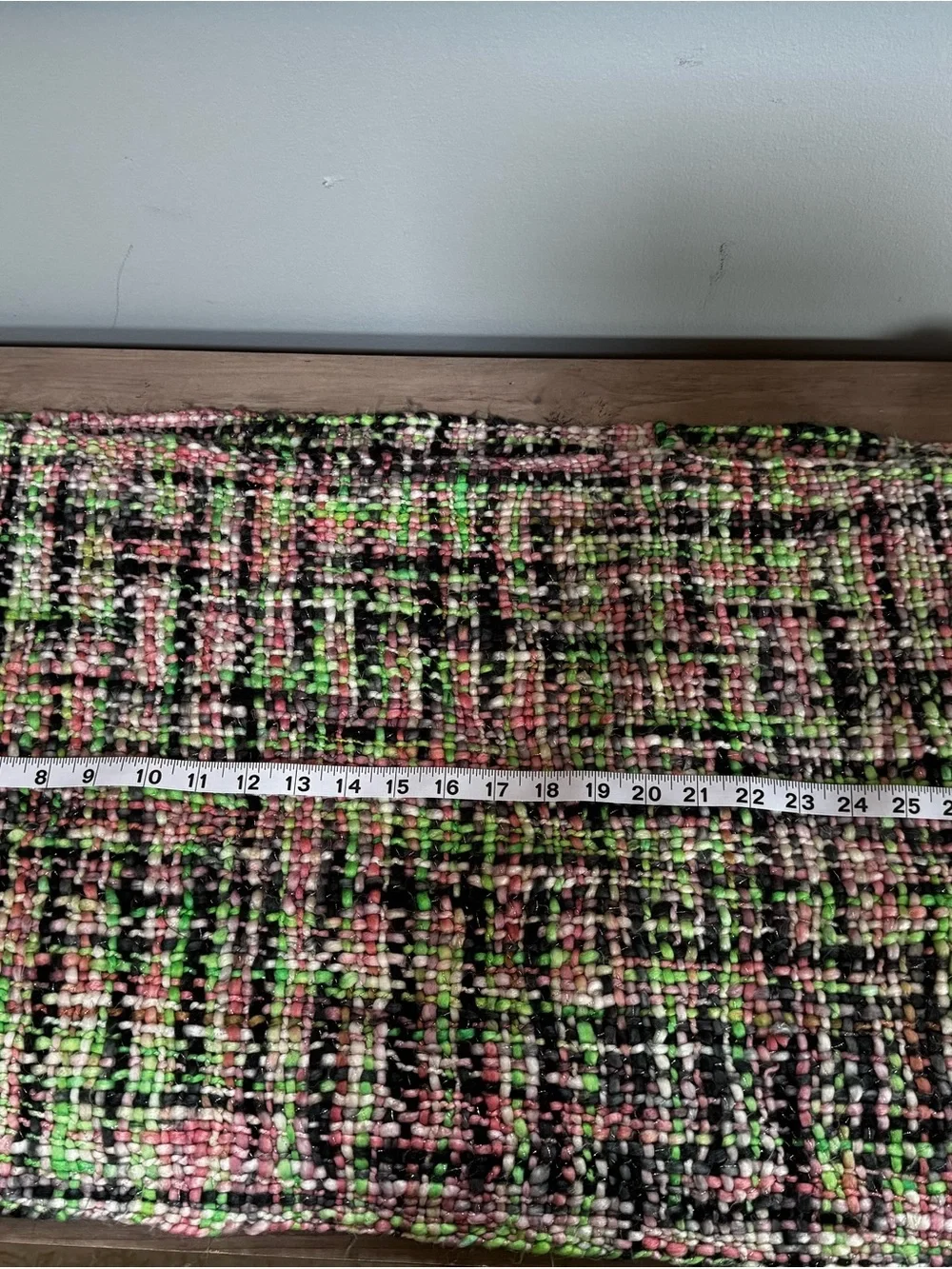 Anthropologie Multicolor Woven Scarf Limited Edition Lotte